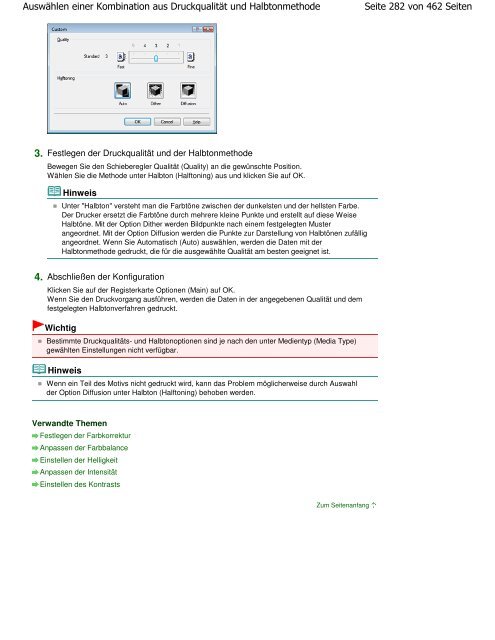 Canon iP4700 series Online-Handbuch - Produktinfo.conrad.com