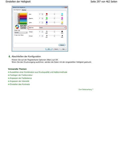 Canon iP4700 series Online-Handbuch - Produktinfo.conrad.com