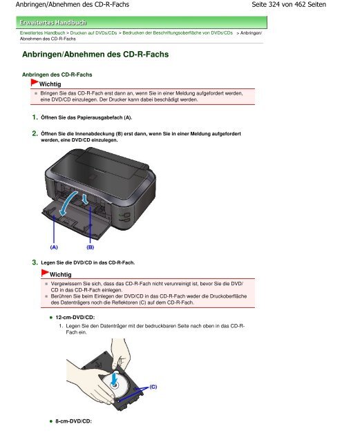 Canon iP4700 series Online-Handbuch - Produktinfo.conrad.com