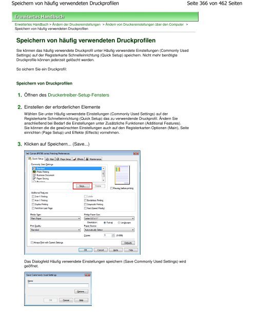 Canon iP4700 series Online-Handbuch - Produktinfo.conrad.com