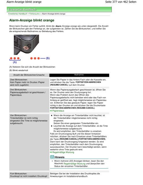 Canon iP4700 series Online-Handbuch - Produktinfo.conrad.com