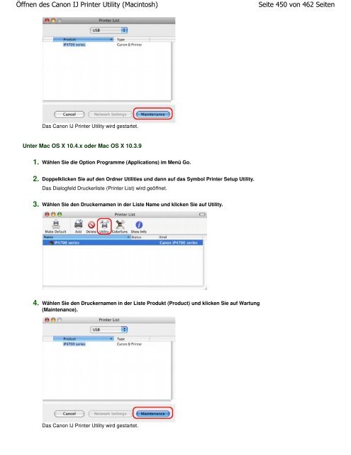 Canon iP4700 series Online-Handbuch - Produktinfo.conrad.com
