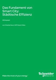 Das Fundament von Smart City:Städtische ... - Schneider Electric