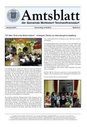 125 Jahre Turnverein Kleinreinsdorf - Teichwolframsdorf