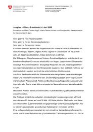 Referat Marie-Thérèse Niggli, Leiterin Ressort Umwelt - Gemeinde ...