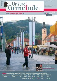 April 2005 - Stadtgemeinde Mürzzuschlag