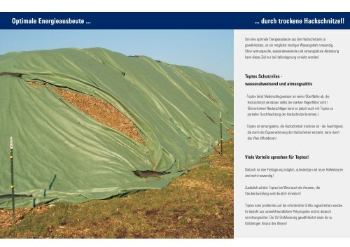 Holzschnitzel-Schutzvlies (PDF) - Hortima