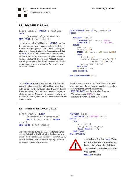 Eine Einführung in die Schaltungsent- wicklung mit VHDL