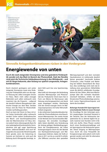 Zur PDF-Version der aktuellen Ausgabe - RE Regenerative ...