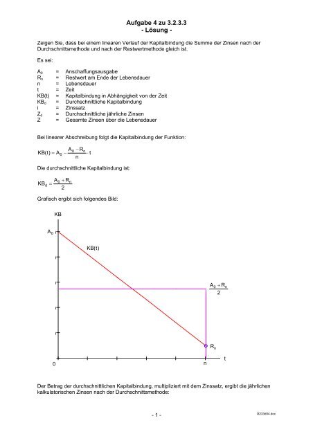 Aufgabe 4 zu 3.2.3.3 - Lösung -