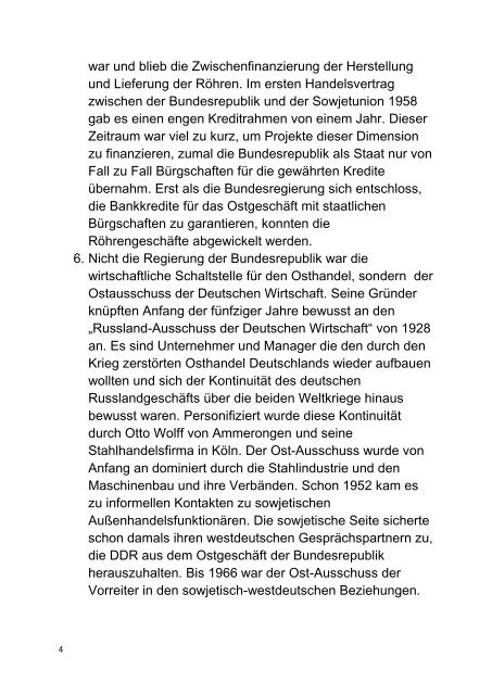 Prof. Dr. Manfred Wilke Der Osthandel der Bundesrepublik ...