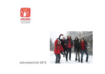 Jahresbericht 2012 - amanda – Projekt für Mädchen und junge Frauen