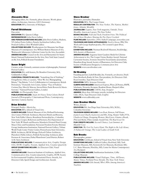 B - SVA MFA INTERACTION DESIGN- THESIS SYLLABUS - School of