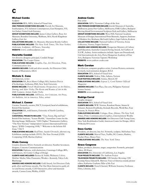 B - SVA MFA INTERACTION DESIGN- THESIS SYLLABUS - School of