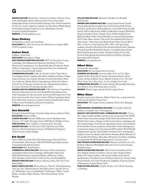 B - SVA MFA INTERACTION DESIGN- THESIS SYLLABUS - School of