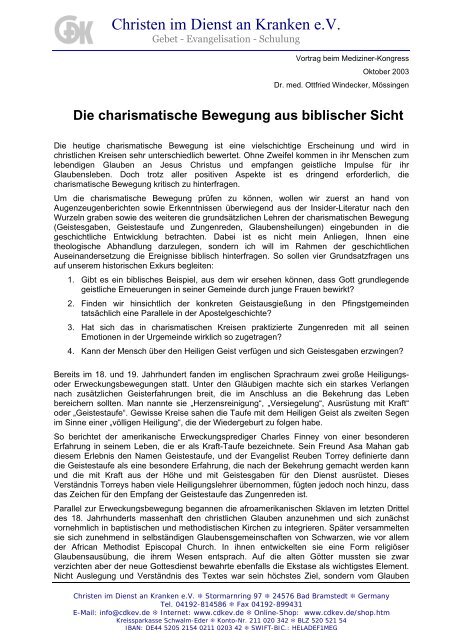 PDF-Datei - Christen im Dienst an Kranken eV