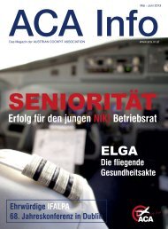 ACA Info Mai-Juni 2012 - Austrian Cockpit Association