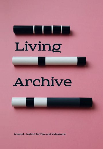 Living Archive_Cover_130523.indd - Benjamin Tiven