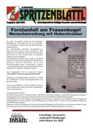 Ausgabe 1 - FF Judendorf Strassengel