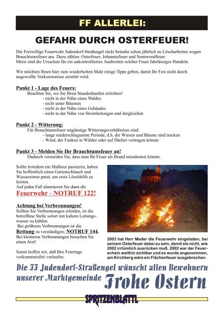 Ausgabe 1 - FF Judendorf Strassengel