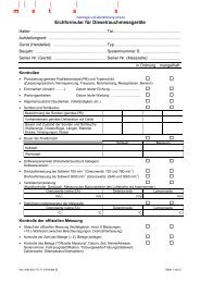 Eichung von Messgeräten für Dieselrauch - METAS