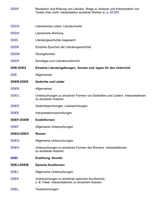 Systematik Germanistik - Universität Vechta