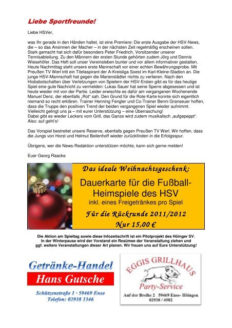 HSV-Fußball-News