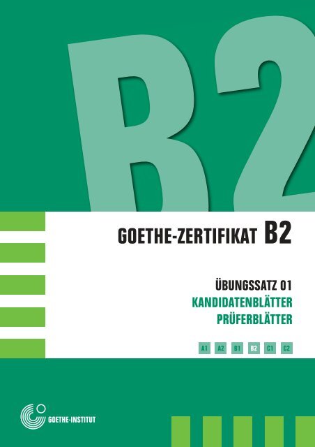 GOETHE-ZERTIFIKAT B2