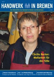 Cäcilie Becker: Maßarbeit für die Füße