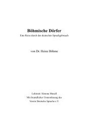 Böhmische Dörfer - GalerieVerlag Mitteldeutschland