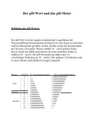 Der pH-Wert und das pH-Meter