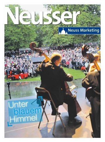 Neusser unter blauem Himmel • 3 - Neuss Marketing