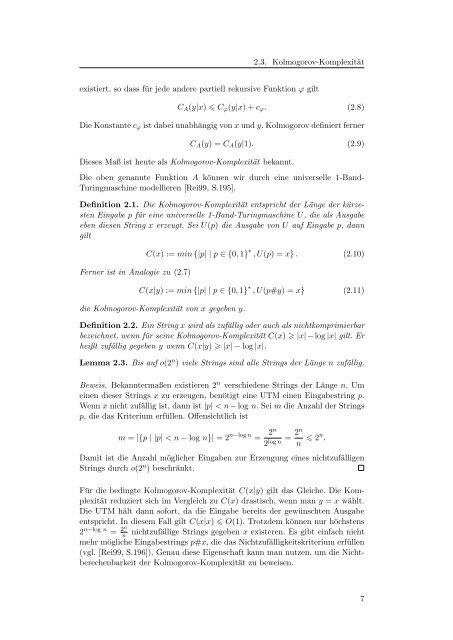 Bildklassifikation unter Verwendung kompressionsbasierter Methoden