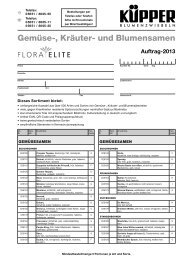 Portionstueten Flora Elite - Kuepper-bulbs.de