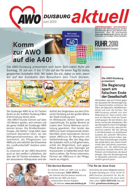 Hft 8s a4 170610.ps, page 1 @ Preflight - AWO Duisburg