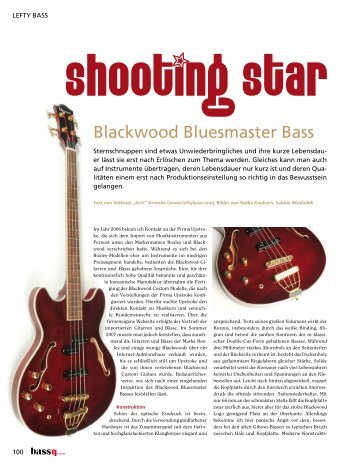 Blackwood Bluesmaster Bass