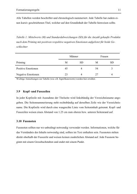 Formale Richtlinien V.2.1 - IMU - Marketing - Universität Bern