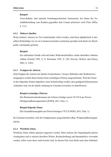 Formale Richtlinien V.2.1 - IMU - Marketing - Universität Bern