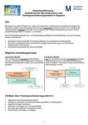 Ausführliche Informationen zur Doppelqualifikation (pdf) - Flughafen ...