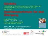 Prof. Dr. Tassilo Knauf: GOrBiKs - Bildungsserver Berlin - Brandenburg