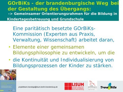 Prof. Dr. Tassilo Knauf: GOrBiKs - Bildungsserver Berlin - Brandenburg