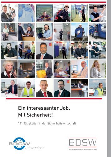 Ein interessanter Job. Mit Sicherheit! - ARNDT GRUPPE