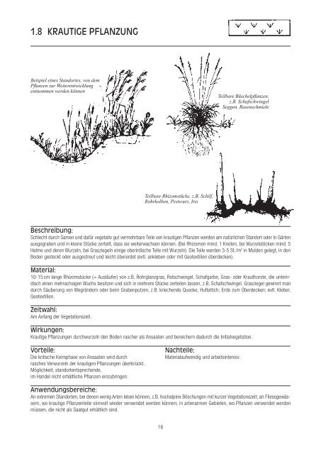 Ingenieurbiologische Bauweisen