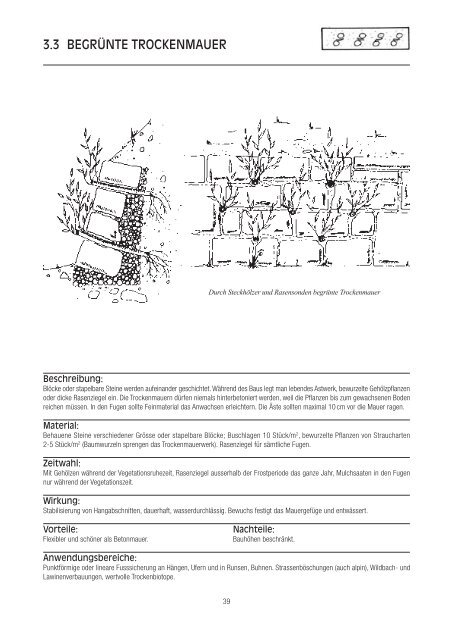 Ingenieurbiologische Bauweisen