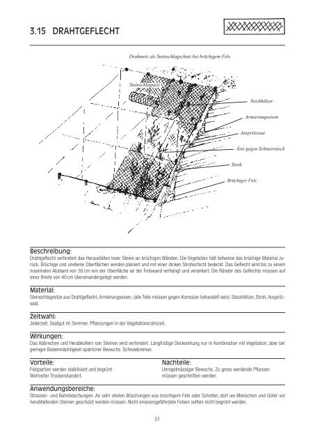 Ingenieurbiologische Bauweisen