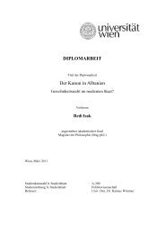 DIPLOMARBEIT Der Kanun in Albanien