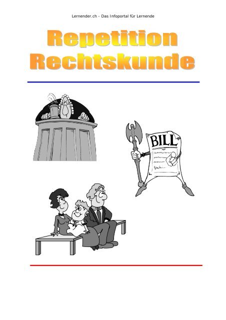 Rechtskunde - Lernender.ch