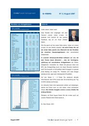 Asset Allocation – oder woher 90% des Anlageerfolgs kommen