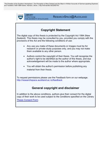 Copyright Statement General copyright and disclaimer