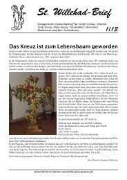 Brief Ausgabe 1/13 - Ev.-Luth. Kirchengemeinde St. Willehad Groß ...